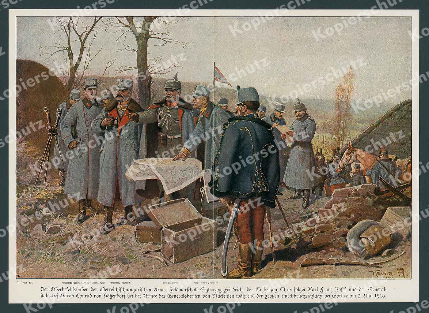 Heyer Bataille Gorlice Tarnow Varus Hotzendorf Mackensen Habsburg Noblesse 1915 Ebay